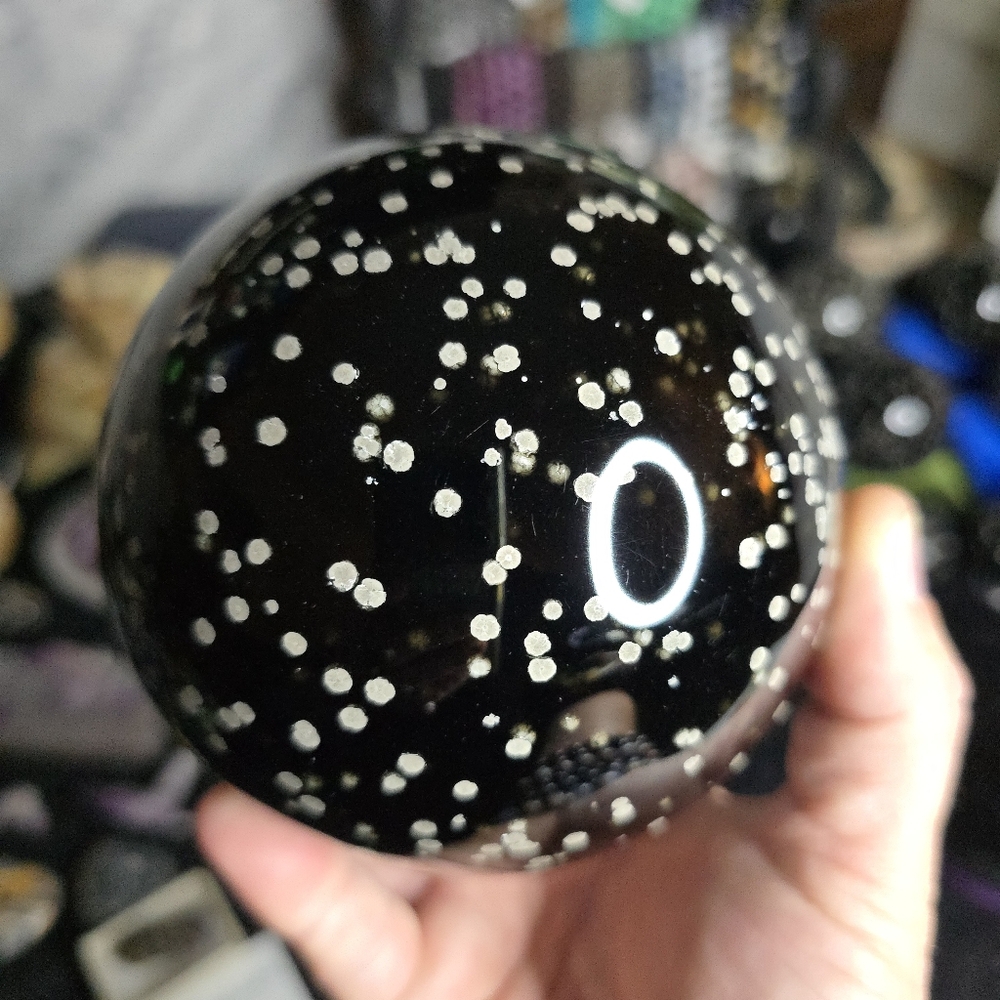 Stardust Obsidian Spere Mexico